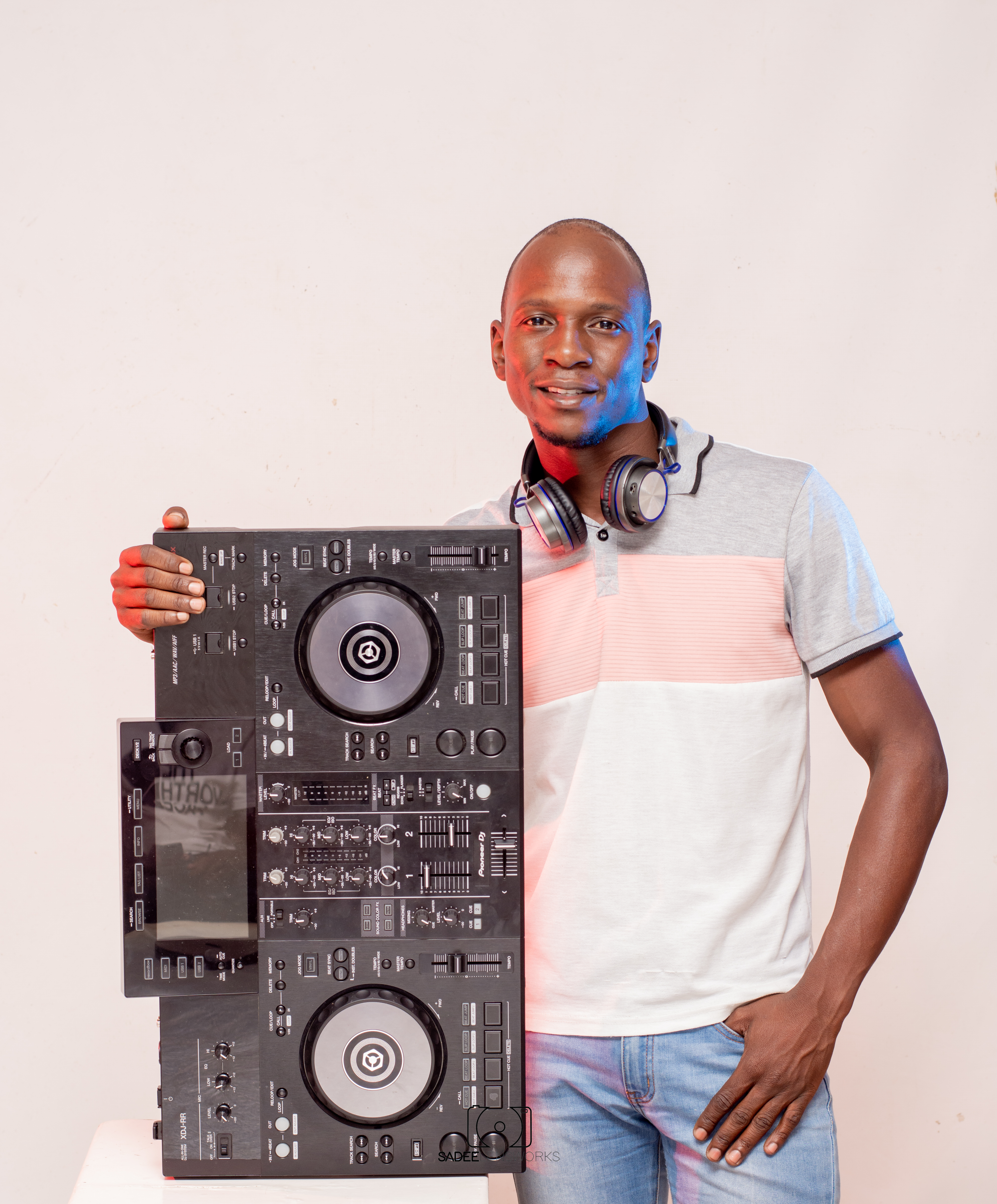 Outdoor festival stage